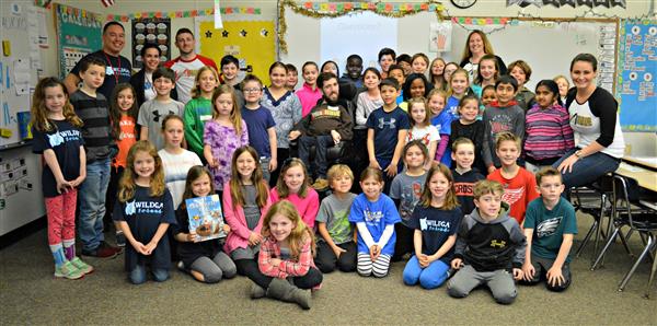 Author Jimmy Curran visits Westtown-Thornbury 